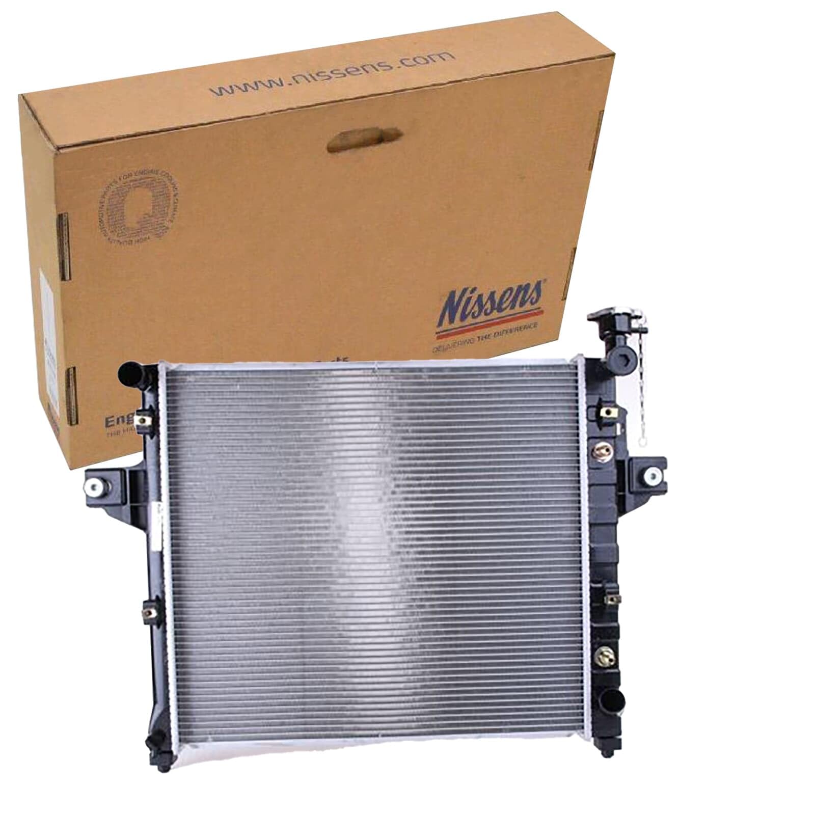 Nissens 61010 Radiatore Per Raffreddamento Del Motore-image