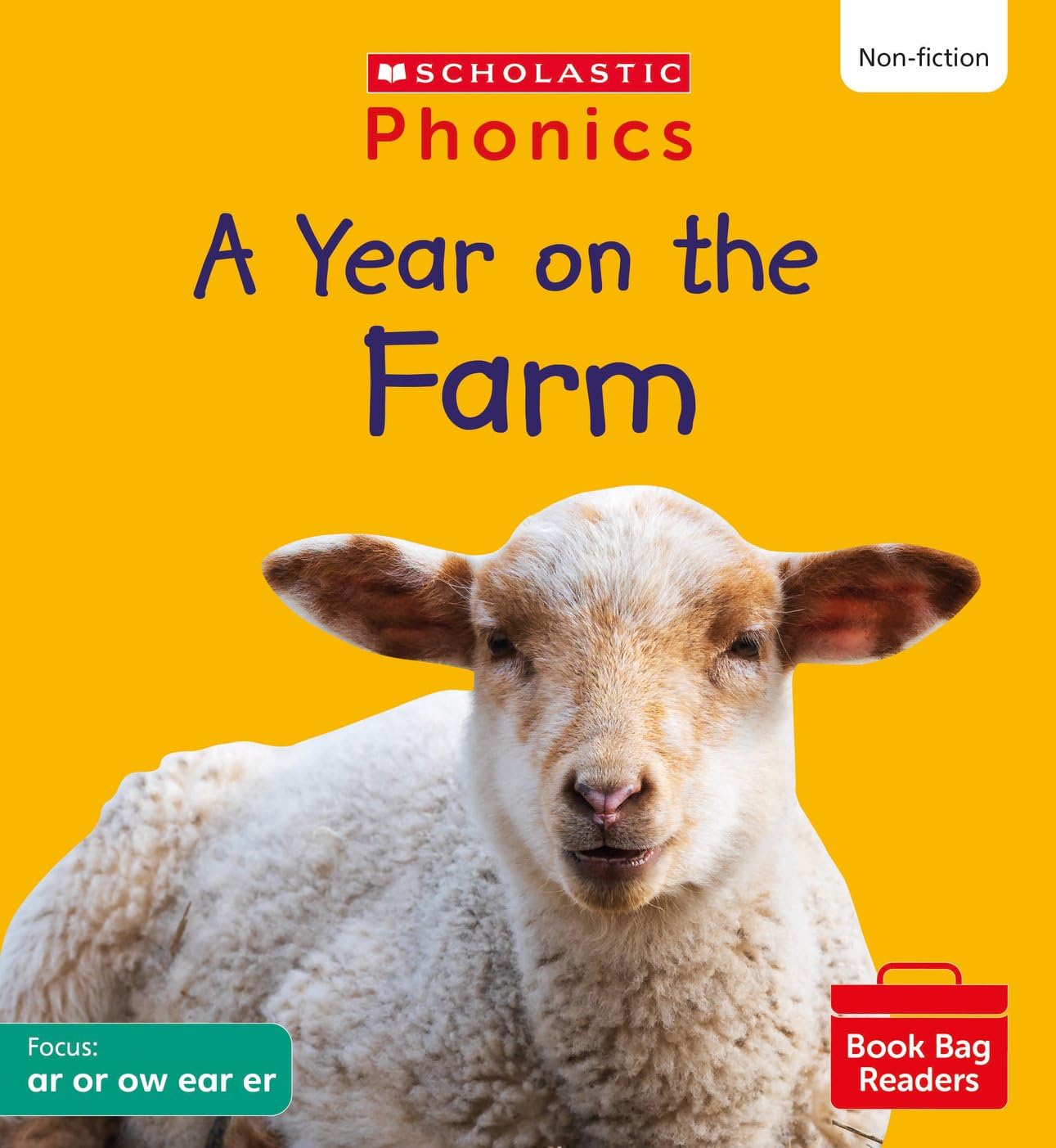 Scholastic Phonics: A Year on the Farm (Set 6). Decodable phonic reader for Ages 4-6. Phase 3 (Phonics Book Bag Readers Non-fiction)