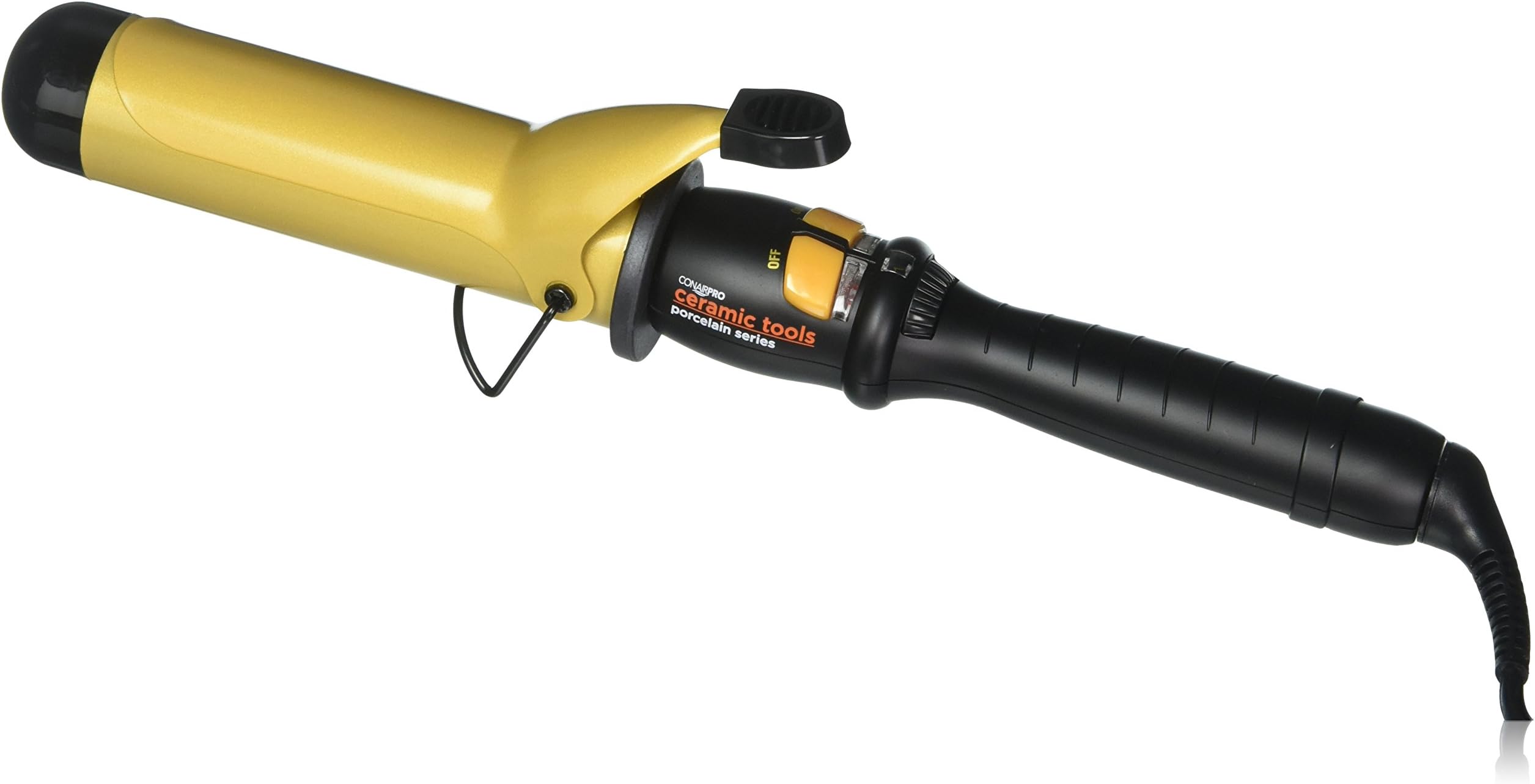 Conair Ceramic Tools Porcelain Series Far-infrared Spring Curling Iron, 1 2", 1 Ea, 1count