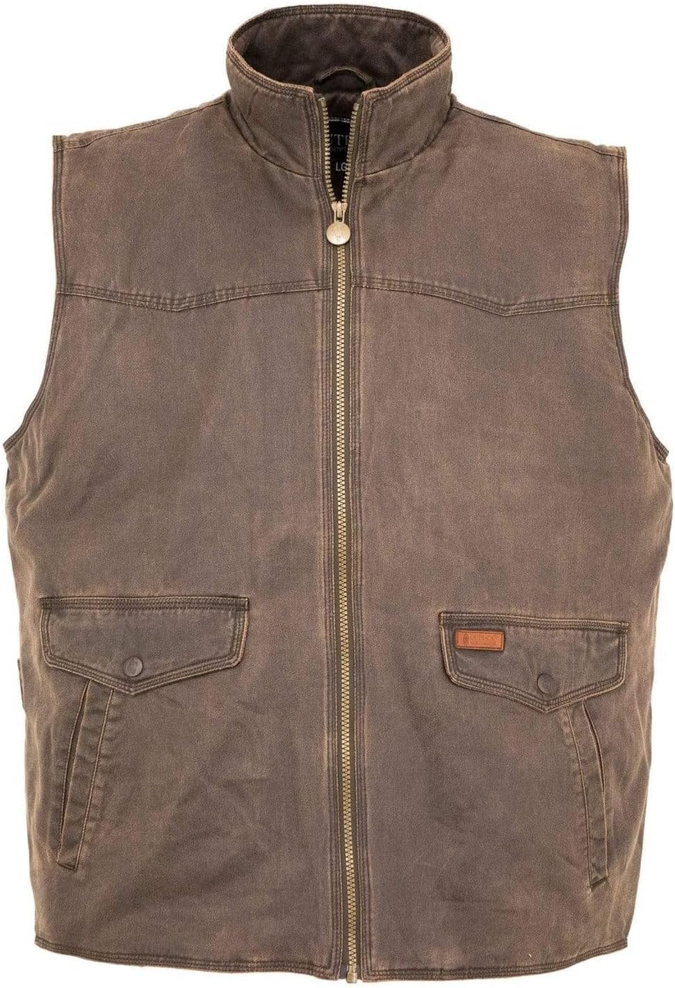 Outback Trading Company mens Landsman Insulated Warming Casual Water-resistant Canyonland Outerwear Western Vest