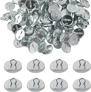 XGNG 1 Pack (100 pcs) Metal Plant Anchors for Grid Vines and Wall Climbers Climbing Plant Tools Vine Design Anchors Plant Hooks Wall Grid Shelf Anchors