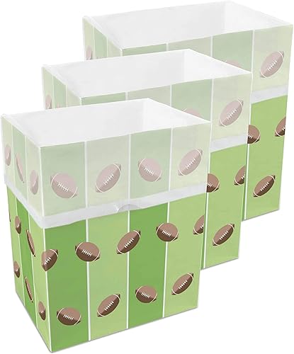 Botes de basura desechables de 13 galones (paquete de 3) con bolsas de basura ajustables, contenedores de basura reutilizables y reciclaje para