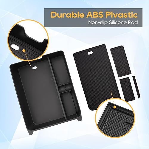 Vista 54 de LFOTPP Organizador de consola central Edge para 2021 2022 2023 2024 F o r d Edge Bandeja de consola [SE/SEL/ST-Line/Titanio/ST] Accesorios de borde