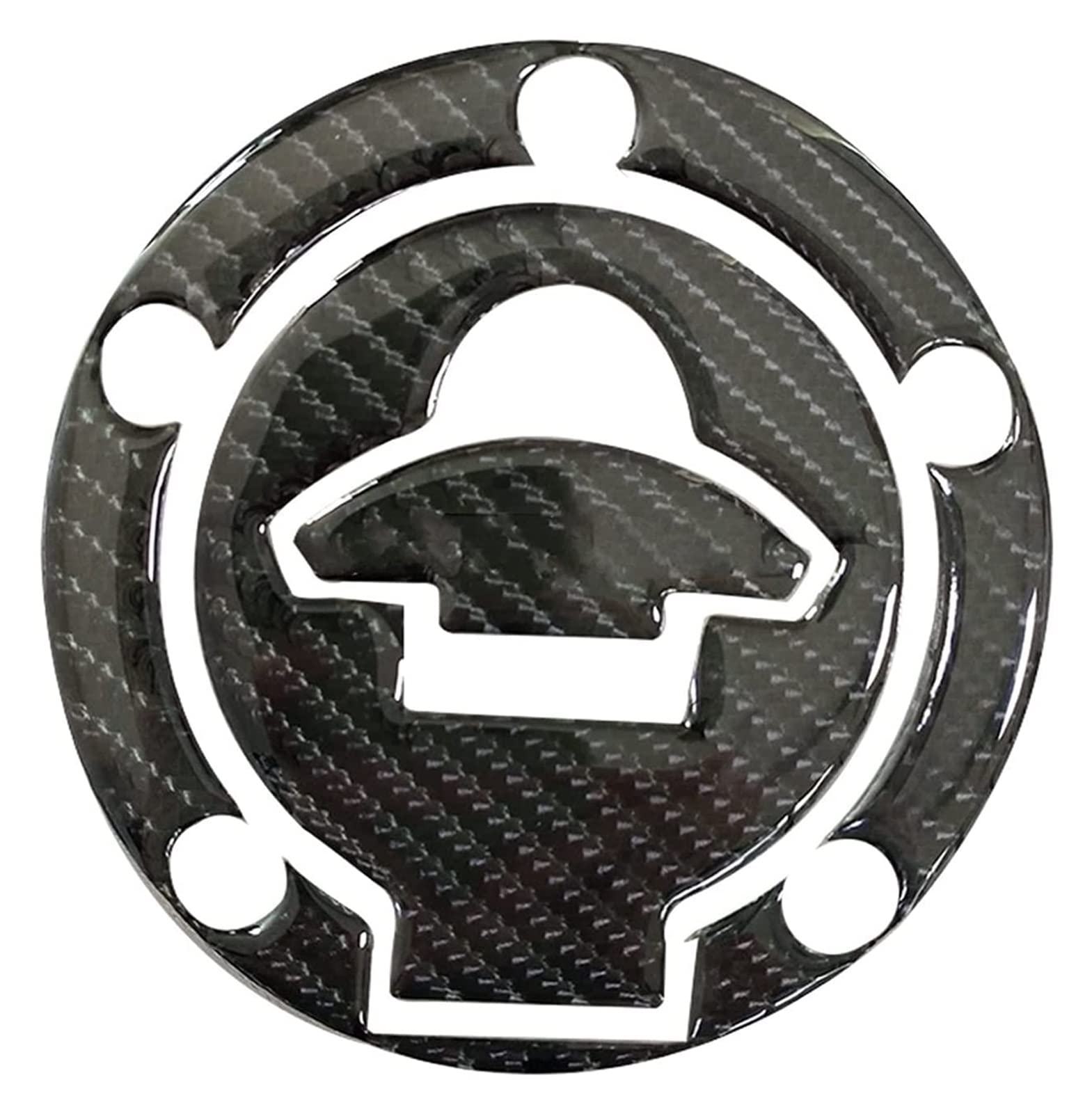 Protector de deposito de moto PROTECTOR DE PANTENIMIENTO DE TANQUE DE PANTENIMIENTO, MOTORCOCLEA 3D FIBRA DE FIBRA DE FIBRA DE GAS CAP DE CAVADOR DE CUBIERTA DE CUBIERTA DE PALTADOR DE PALTADORA COMPA