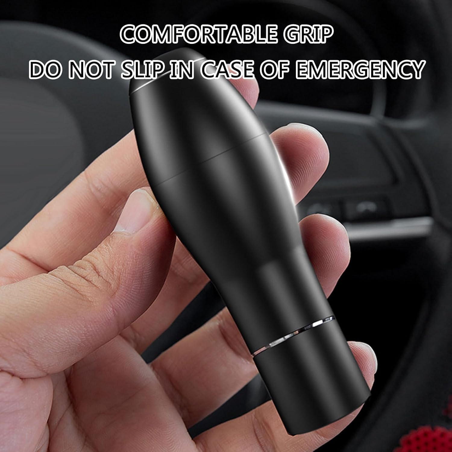 Car Hammer Window Breaker with Belt Cutter, Safe Hammer for Car, Bus, Vehicle Escape Tool,Red