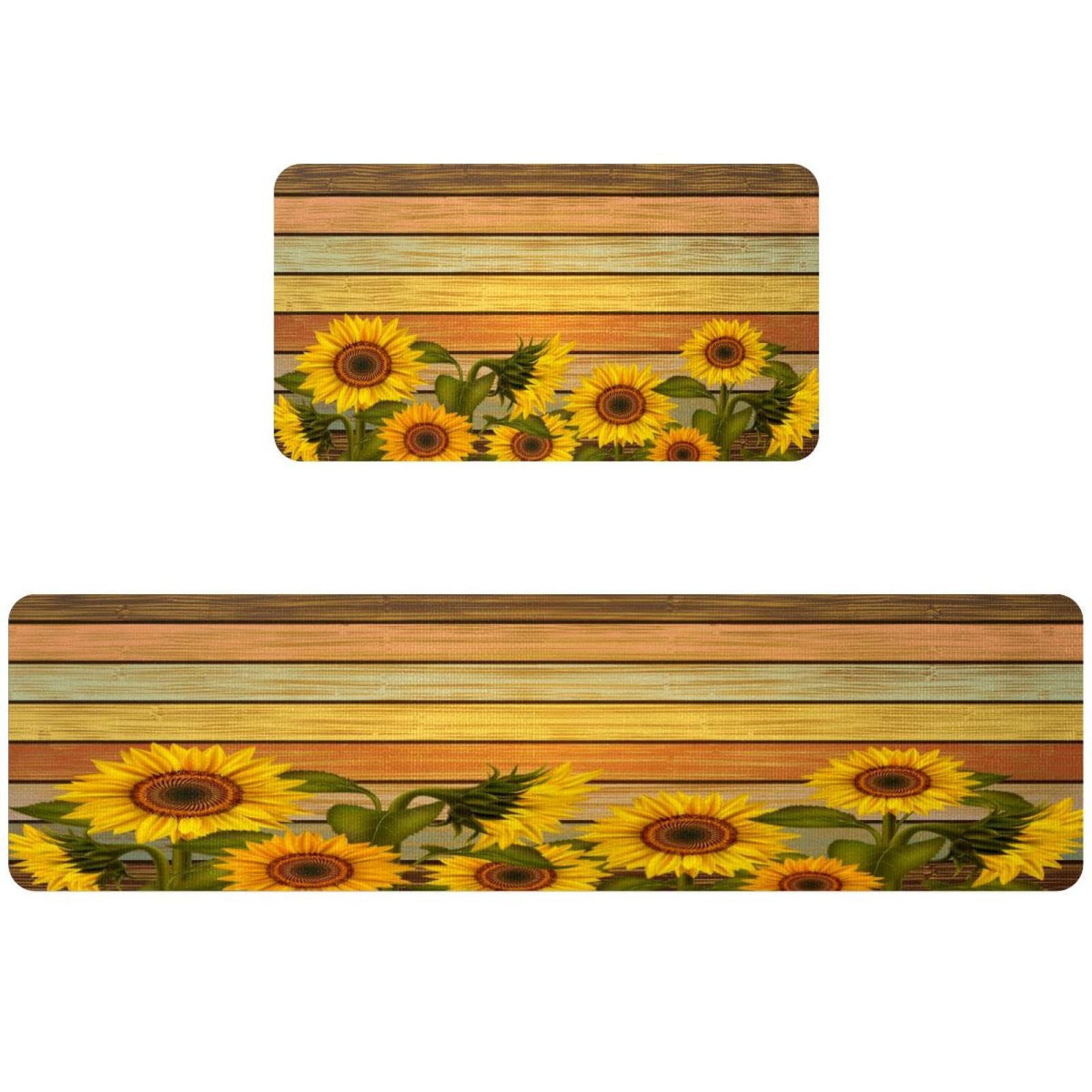 Alfombra de cocina absorbente lavable y juego de 2 alfombrillas antideslizantes para el hogar