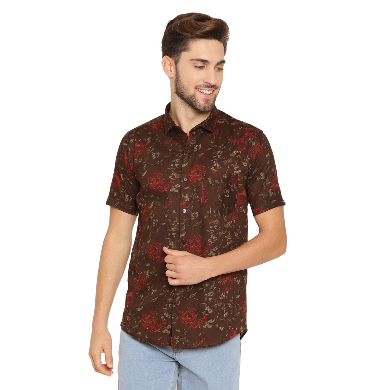 Kevin SwiftMen's Regular Fit Button Down Shirt