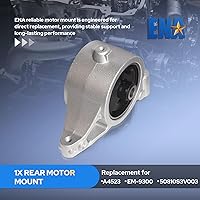 Vista 5 de ENA Juego de 5 motores de motor y montaje Trans 2001 2002 2003 2004 2005 compatible con Acura Honda MDX Pilot 3.5L 4WD repuesto para A4519HY A4551