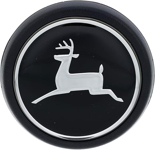 Tapa de logotipo para volante OEM John Deere 240 245 260 265 285 300 655 425 655 955 F710 725 735 911 915 AM103066