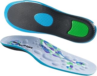 10 Magnetic Bump Massage Insole Sports Shock Absorption Running TPU Back Plate Comfortable Foot Arch Walking Insole(35-37)