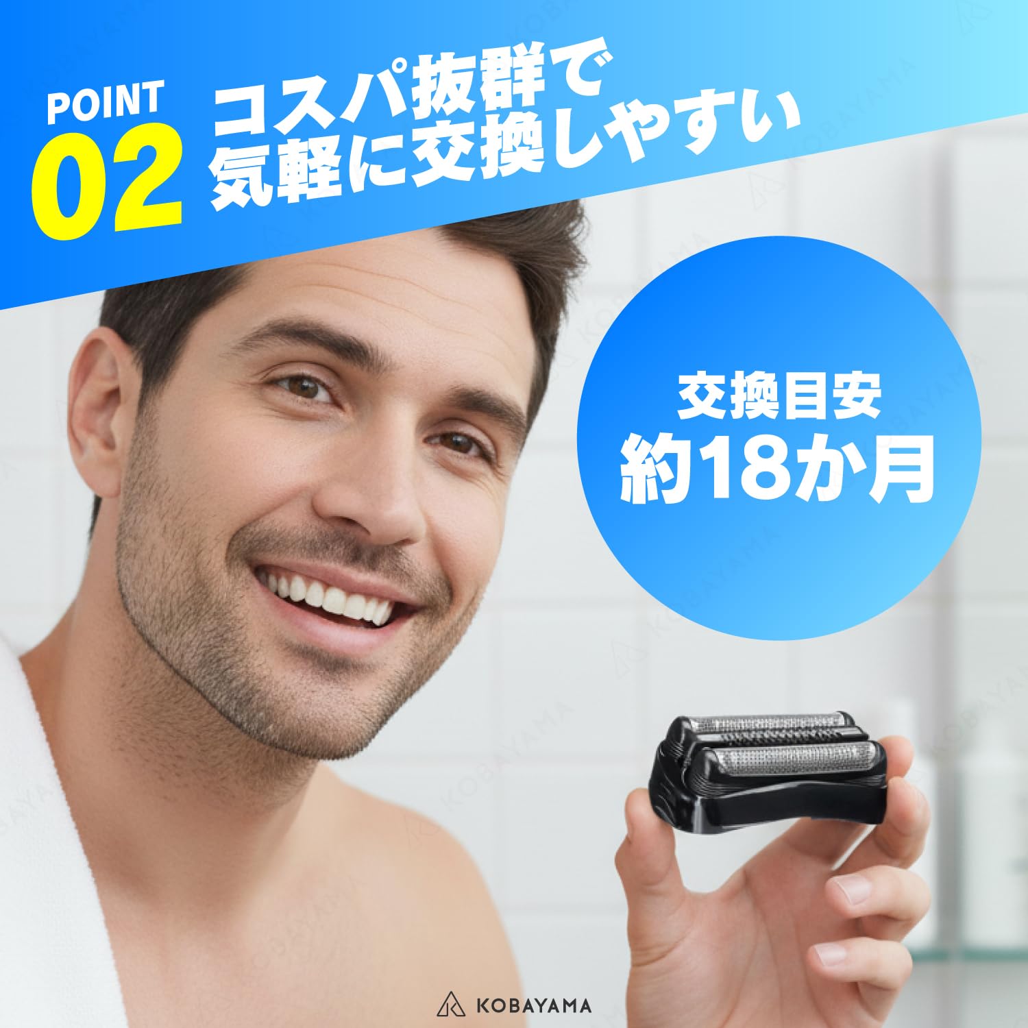 Amazon.co.jp: PHIG F/C21B ブラウン シェーバー替刃 【21B互換品