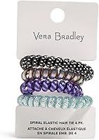 Vista 4 de Vera Bradley Juego de 4 ligas elásticas para el cabello para mujer