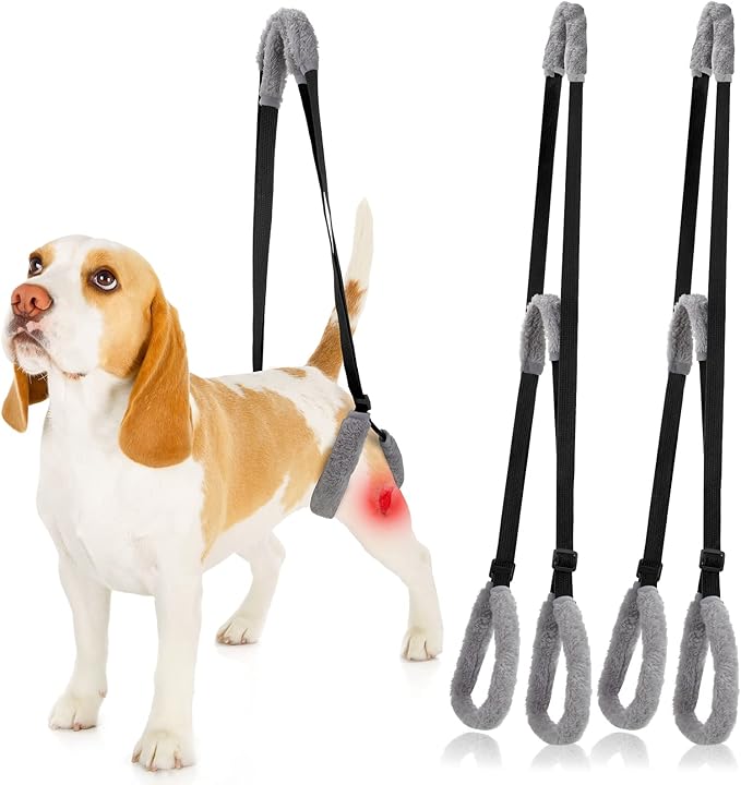 2 Pcs Dog Support Harness for Back Legs Dog Rear Lifting Sling Aid with