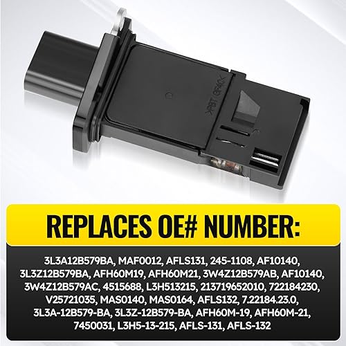 Miniatura 6 de Medidor de flujo de aire masivo MAF Sensor para Ford E150 E250 E350 E450 F150 F250 F350 F450 F550 Escape Lincoln MKX MKZ Mazda 6 CX-9 Mercury