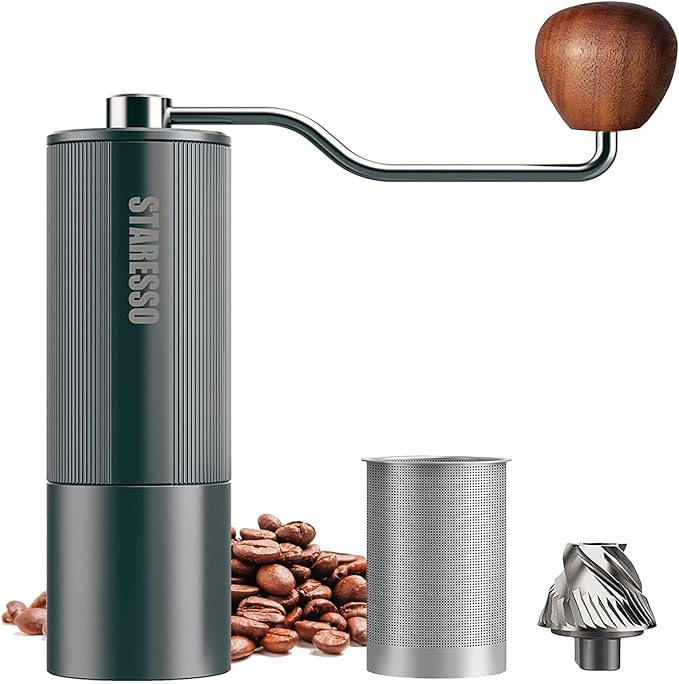 STARESSO Discovery Coffee Grinder Manual Stainless Steel Burr Coffee