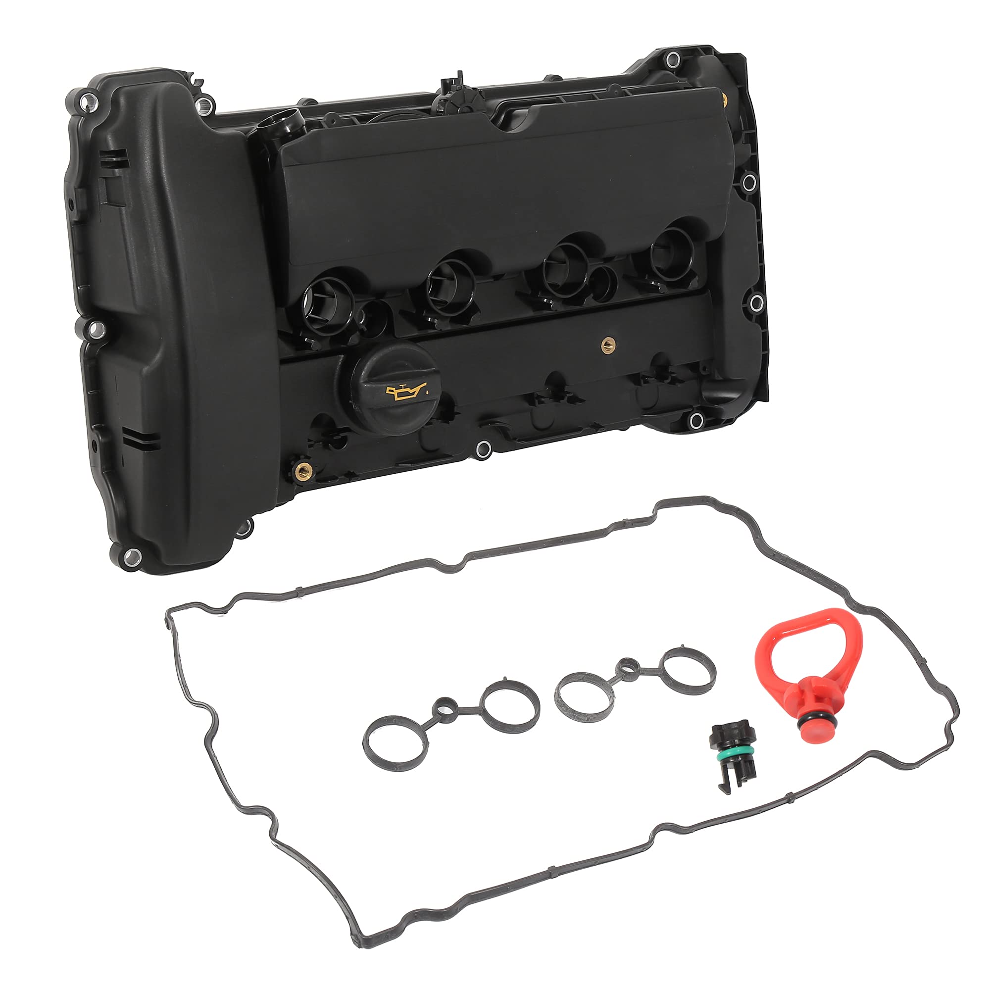 Amazon.com: X AUTOHAUX Car Camshaft Engine Valve Cover Set 