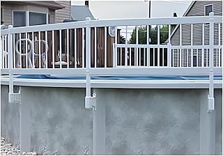 24 in. 8-Section Base Fence Kit - Taupe