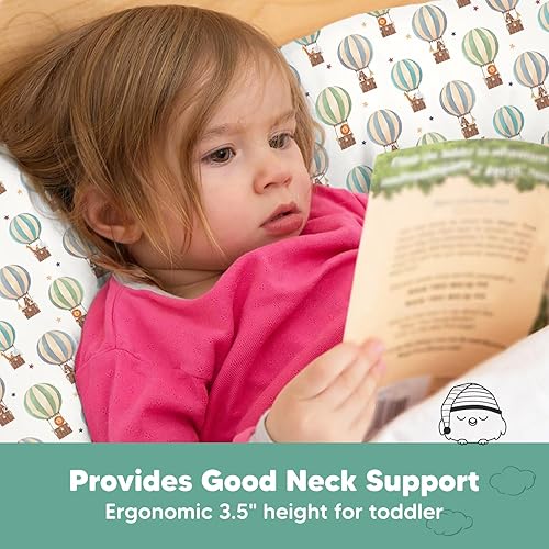 Vista 112 de KeaBabies - Almohada con funda para niños pequeños, almohada My Little Dreamy de 13 x 18 pulgadas (KeaFriends)