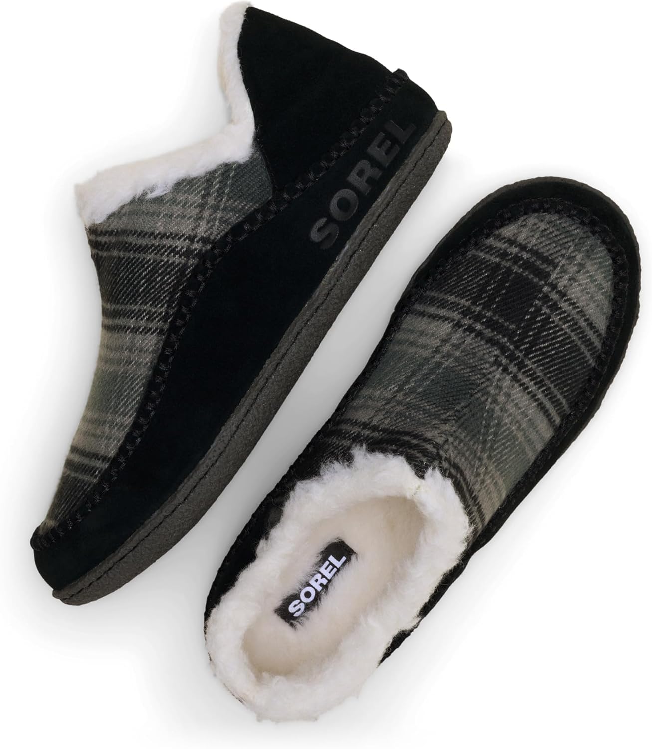 Sorel Men's Manawan II Slipper - Black, Grill - 12 - Image 5
