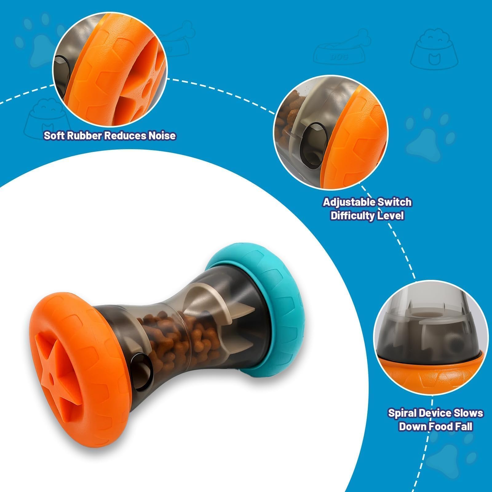ZQSFPK Dog Enrichment Toy, Interactive Dog Toys for Boredom - Image 4