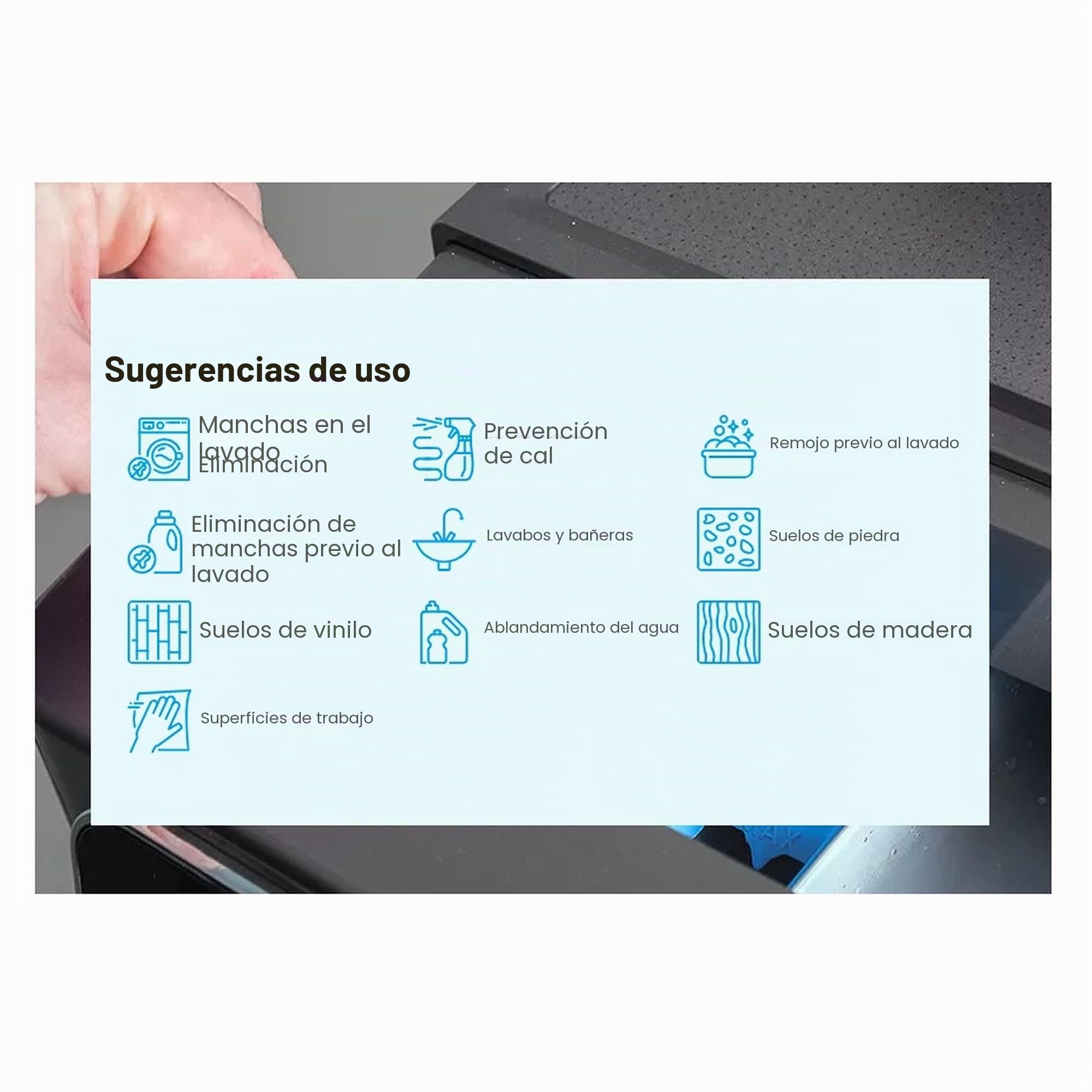 Dripak 002116 - Sustituto de Bórax, 500 g, paquete de 3, el embalaje puede variar, 500 g