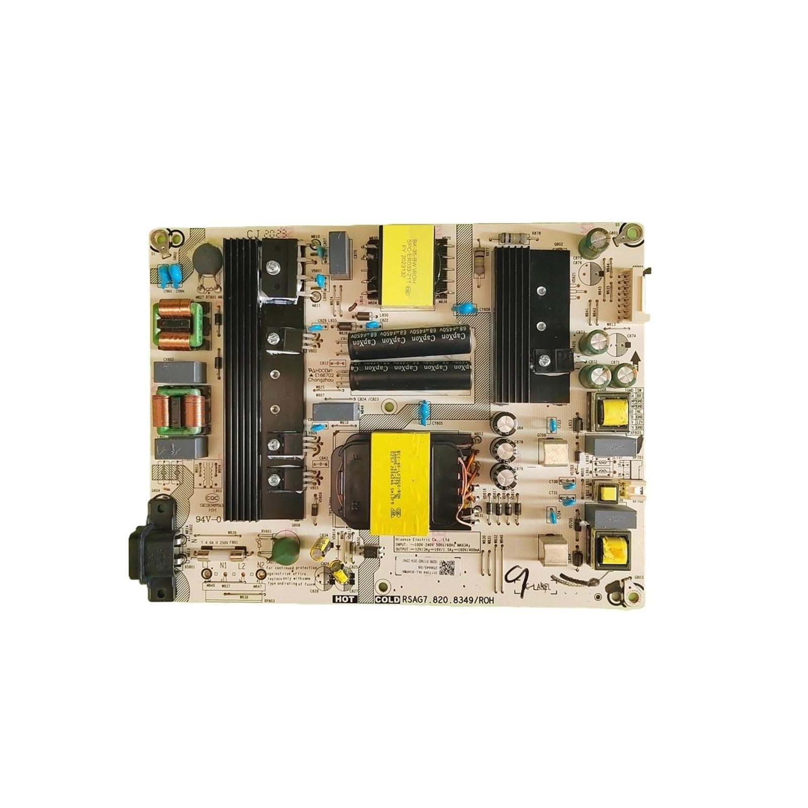 Carte Alimentation Hisense RSAG7.820.6350 – HL-4655WP – Pour H55M7000 / H55N6800UK