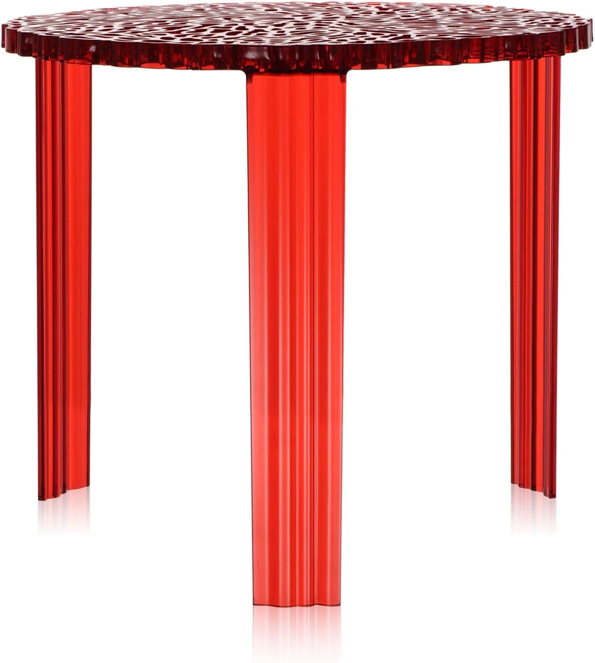 Kartell 8502/NE T-Table by Patricia Urquiola, Pack of 1, Matte Black