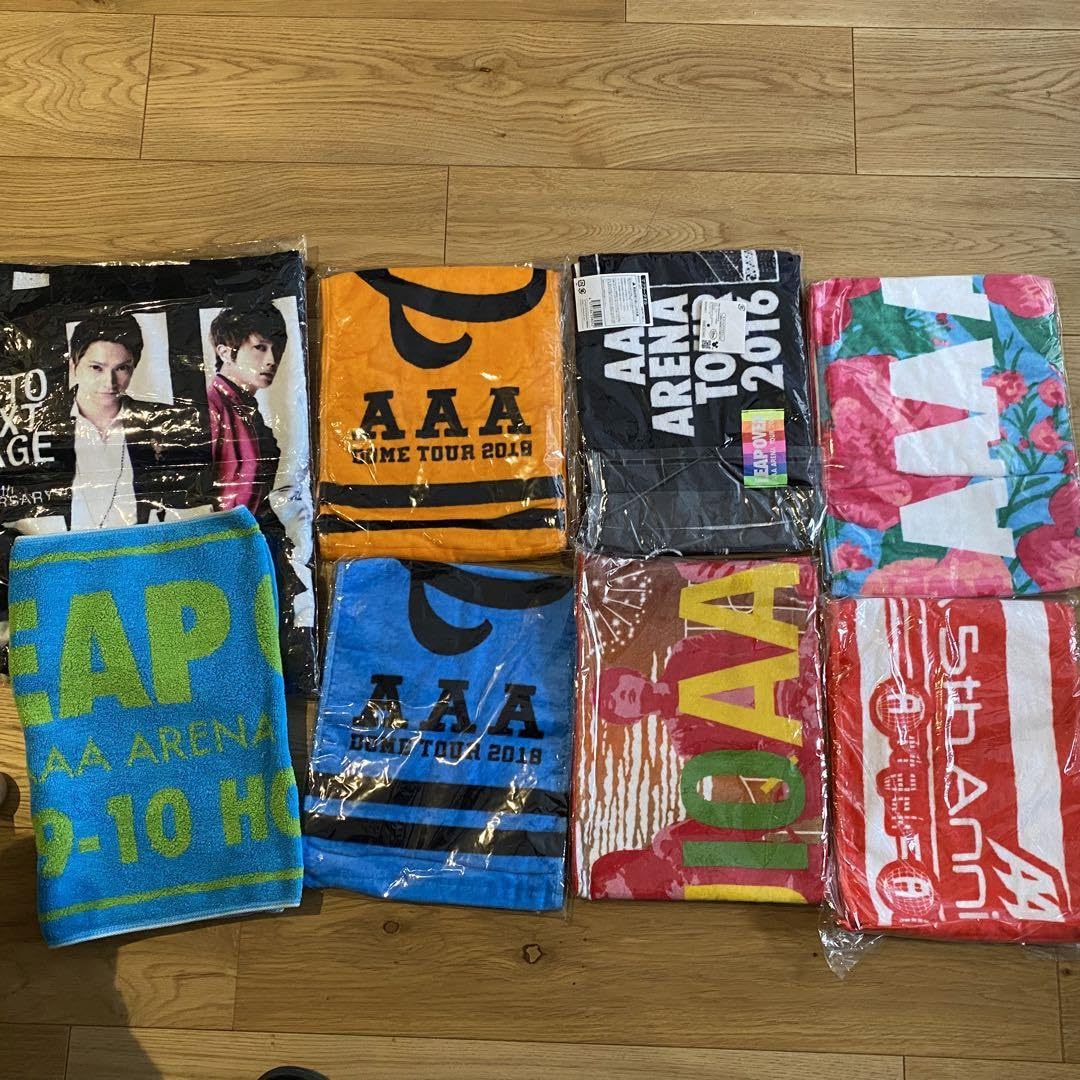 Amazon.co.jp: AAA ライブ グッズ トリプルエー フェイスタオル 