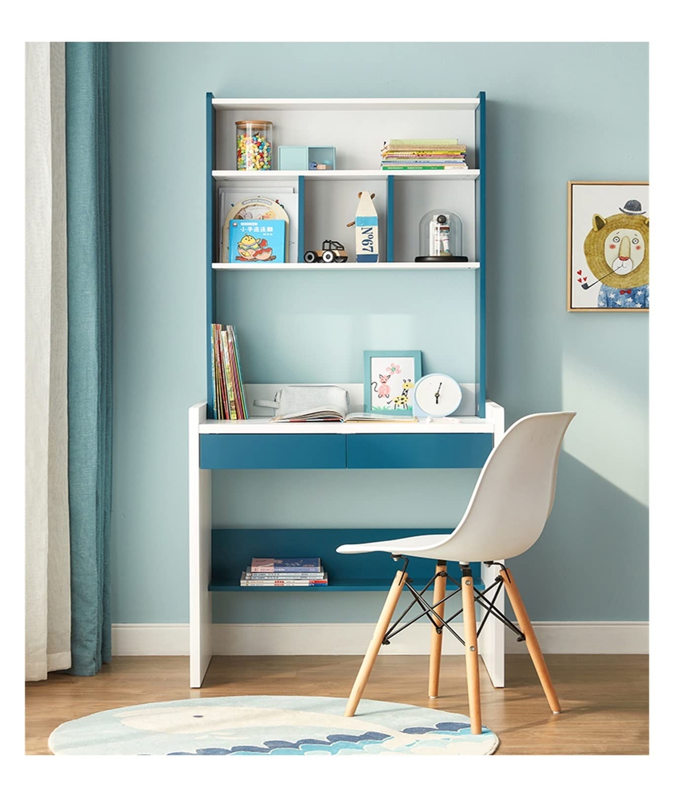 り様　学習机本棚① り様 学習机本棚①