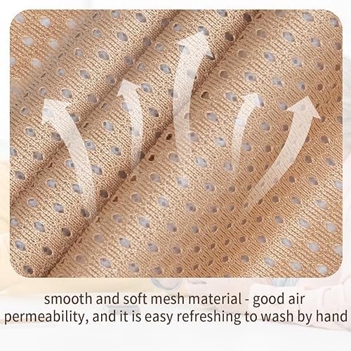 Miniatura 5 de Cubierta para estoma de cuello de traqueotomía (caqui, 5 piezas, grande)