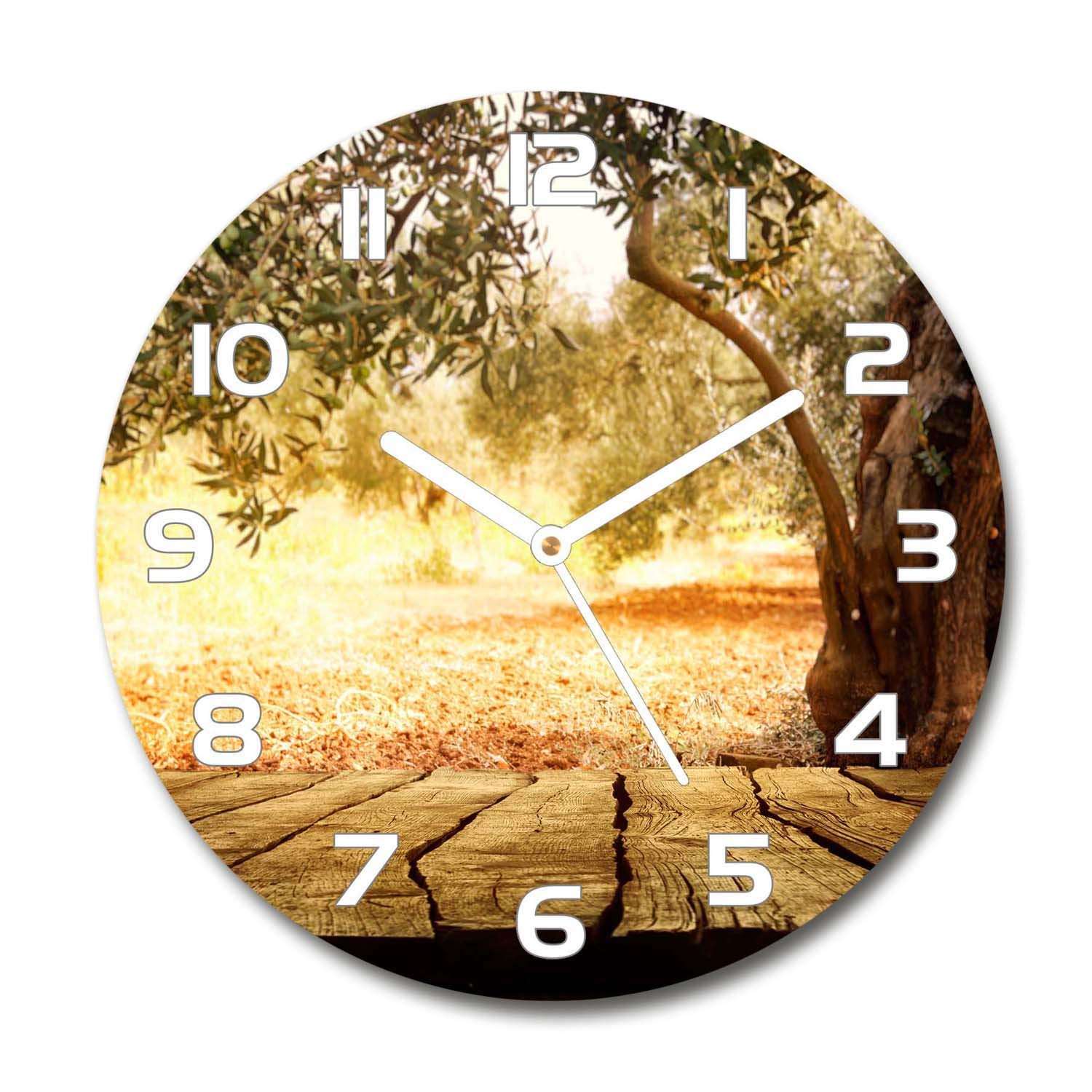Horloge en Verre Sans Tic-Tac Tulup 60x60 - Fini le Bruit avec cette Pendule Silencieuse