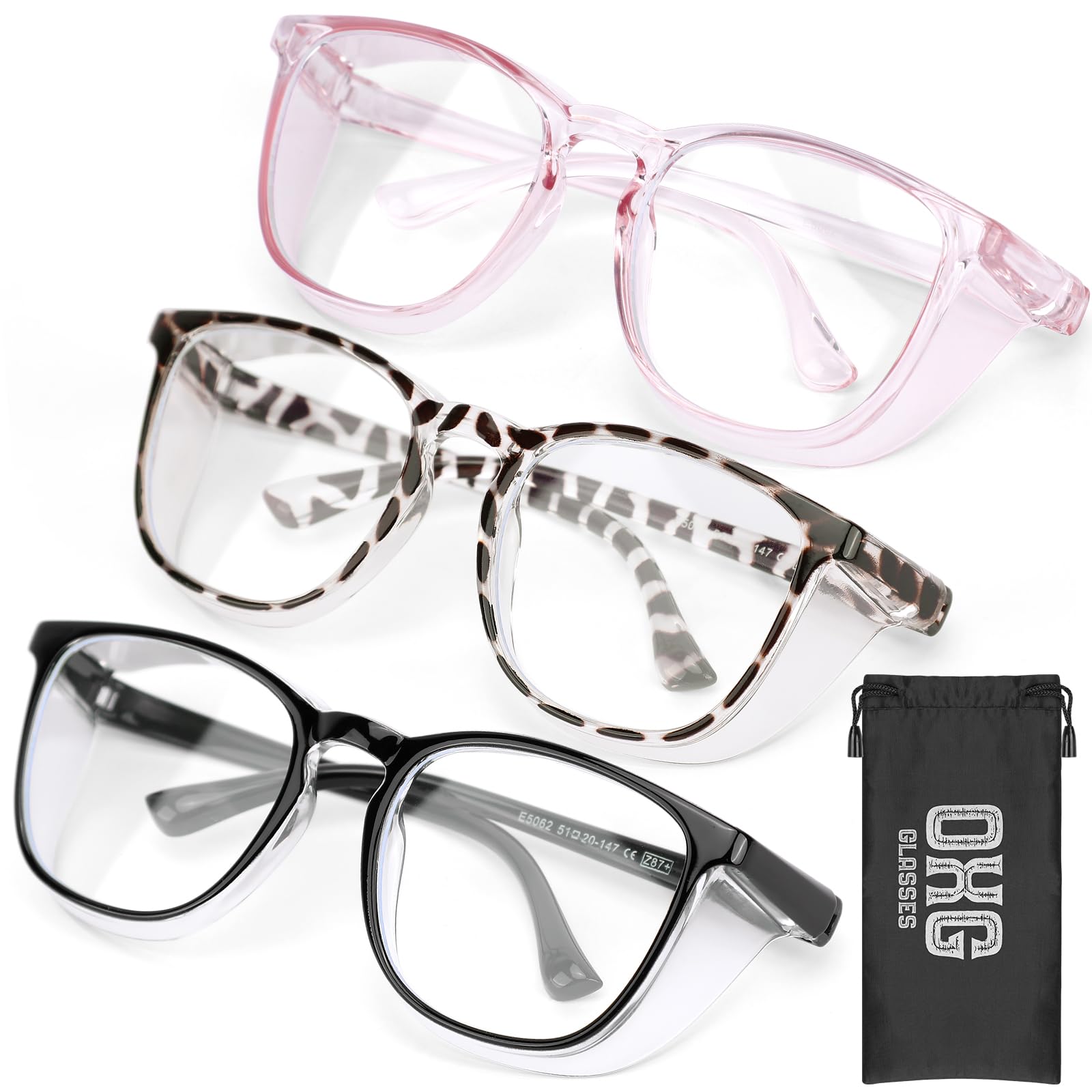 OXG 3 Pack Safety Glasses Goggles for Women