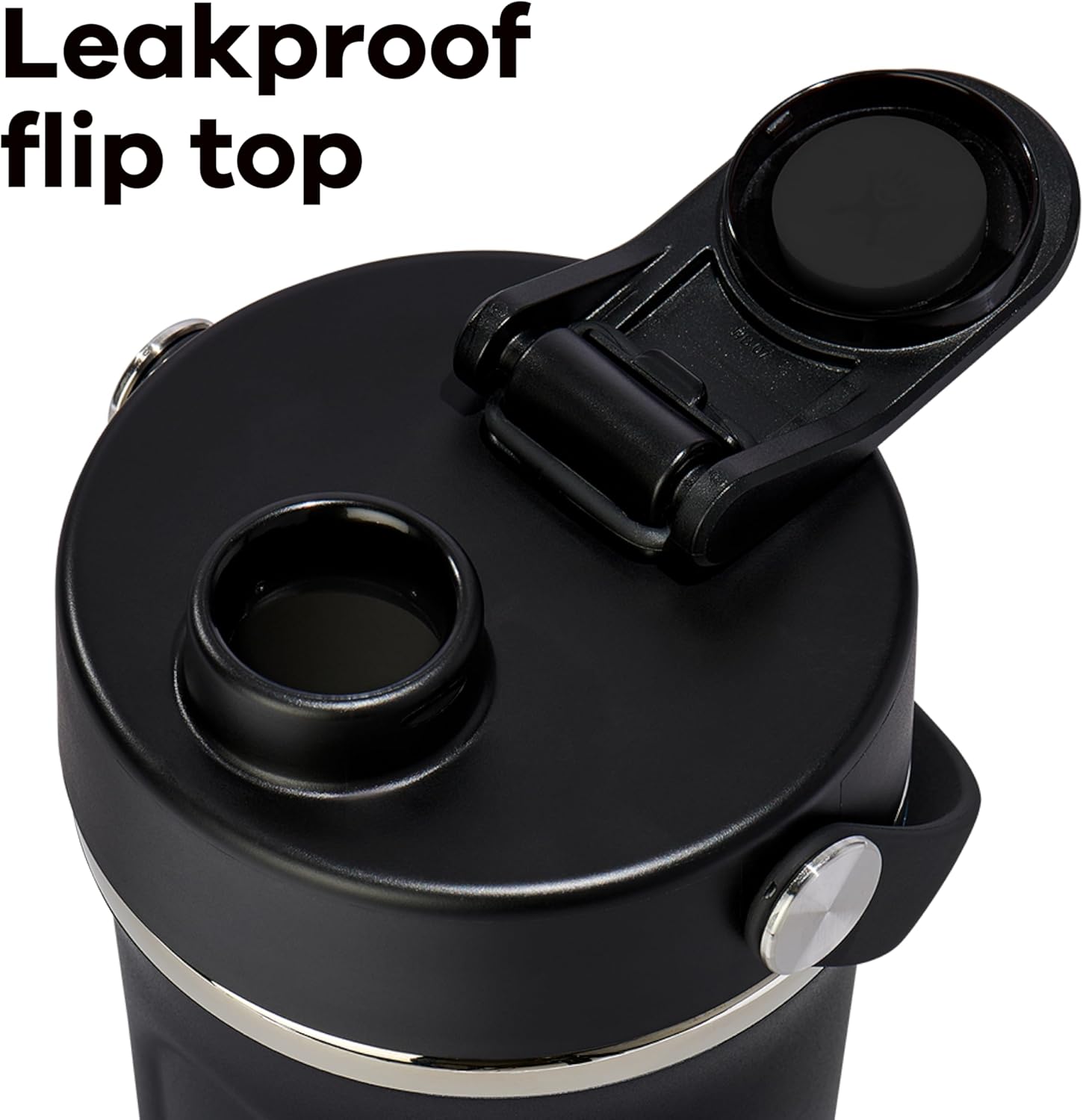 Hydro Flask Shaker Bottle – Insulated Stainless Steel Gym Bottle for Pre Workout & Protein 24 Oz Popstar Pink