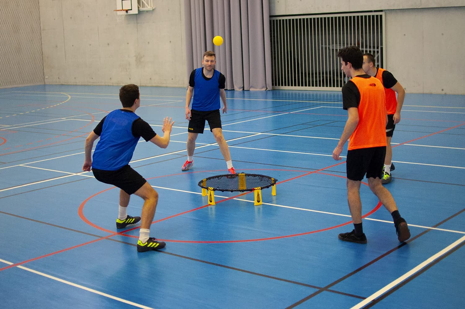 POWERSHOT Smashball avec 2 balles Netsportique - Ce Set de Smash Ball est Parfait pour Jouer Entre Amis ou en Famille ! Variante de But de Foot - - Idéal à Utiliser dans Un Jardin !