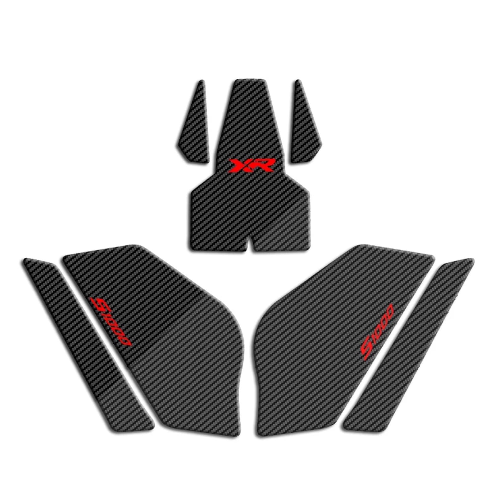 for S1000XR 2020 Motorcycle Side Fuel Tank Pad Protector Stickers Knee Grip Traction Decal Motorcycle Tank Pad Sticker(Color 2)