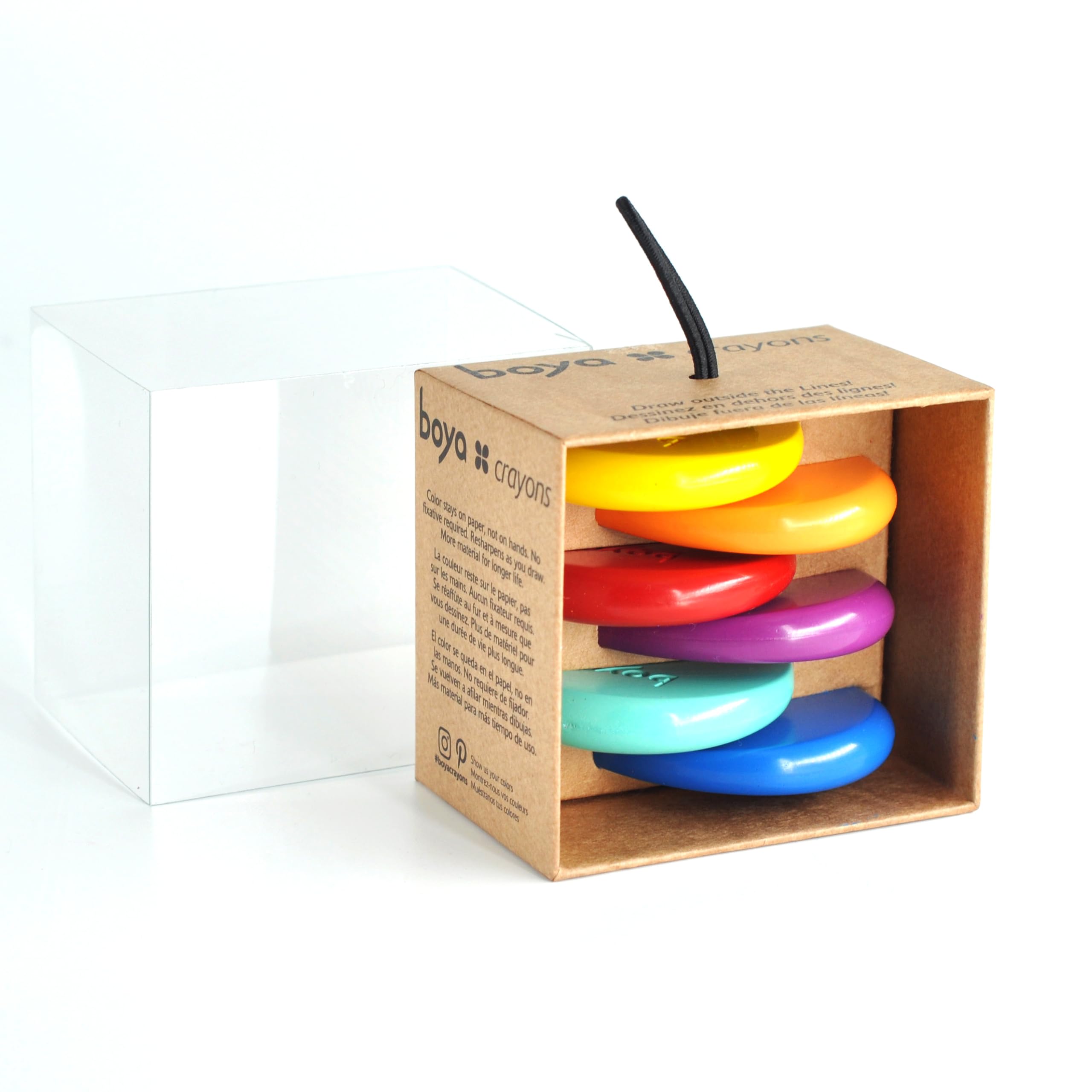 Boya Soft Wax Pastel Crayon - Summer 6 Set