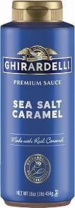 Ghirardelli Sea Salt Caramel Sauce Squeeze Bottle, 16oz