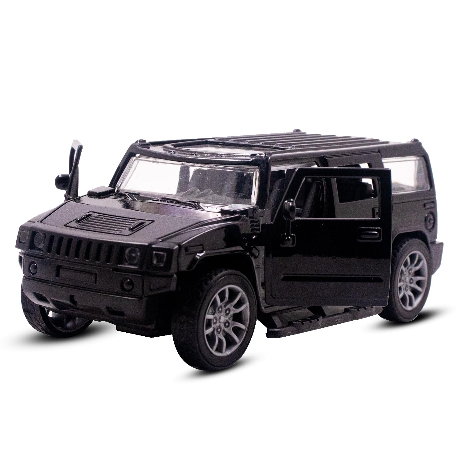 Toy Cloud DieCast Model Cars Hummer Metal Car for Kids Pull Back Action Opening Doors Toy Cars for Boys 5-8 Years - Black (B0DF5K6GVY) Amazon Price History, Amazon Price Tracker