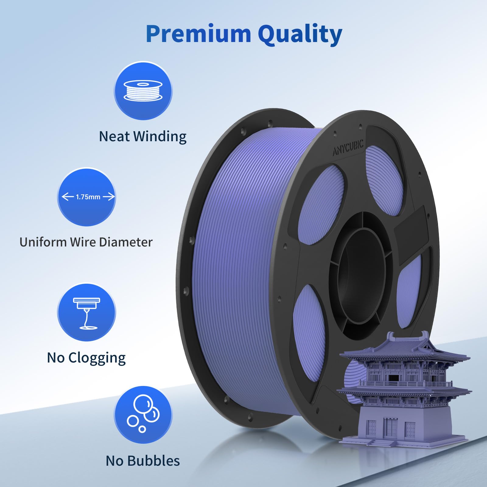Amazon.com: Anycubic PLA 3D Printer Filament, Intelligent PLA