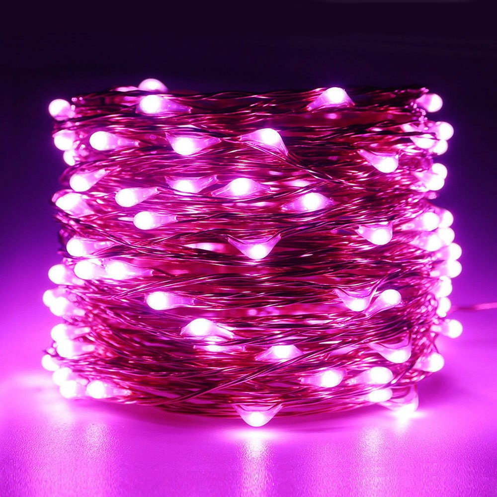 ER CHEN 66ft Fairy Lights - 200 LED Copper Wire String Lights Outdoor/Indoor Waterproof