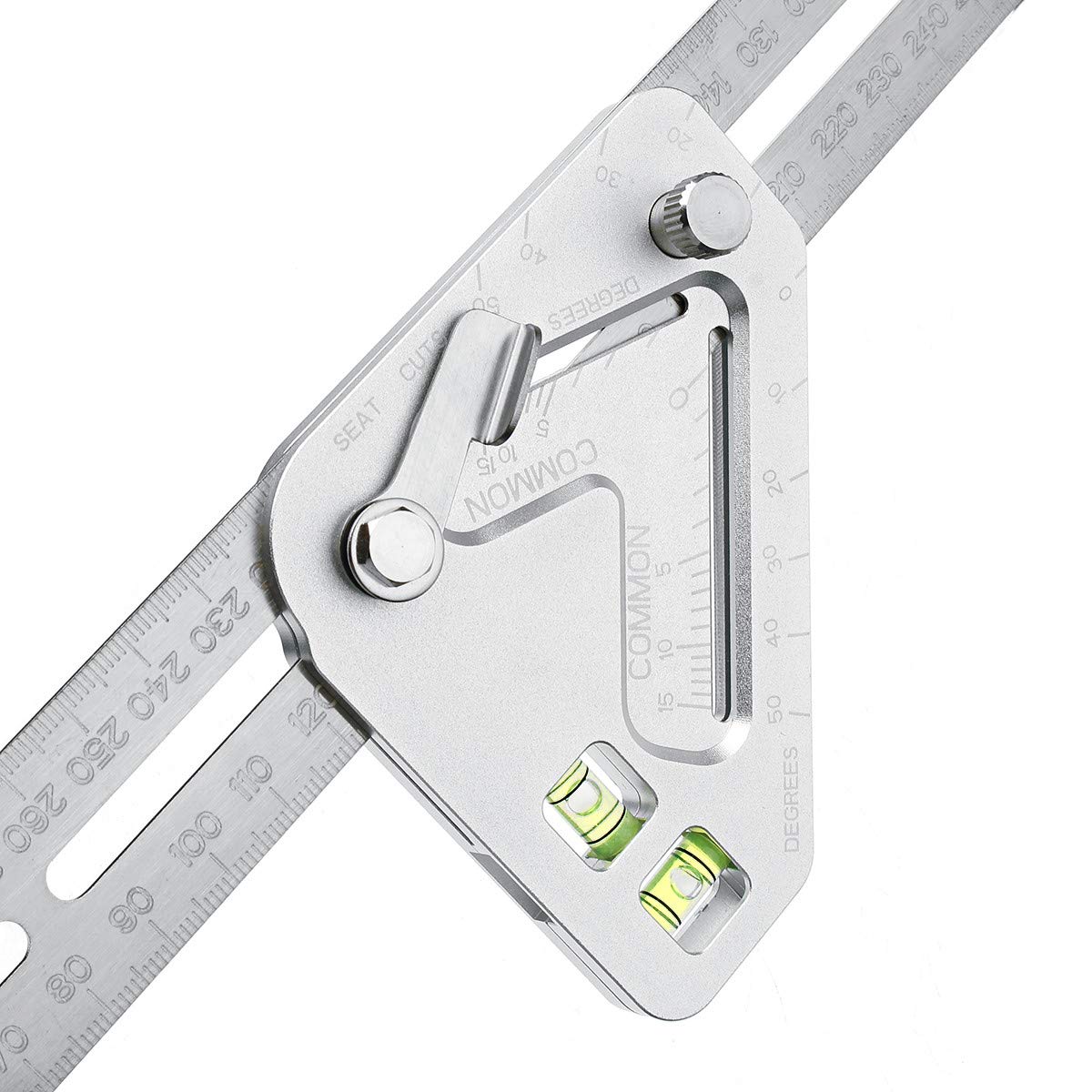 VIDOO 340Mm/13 Inch Level Winkel Lineal Dach Revolutionierende Zimmerei Multifunktions-Messwerkzeug Winkel Lineal