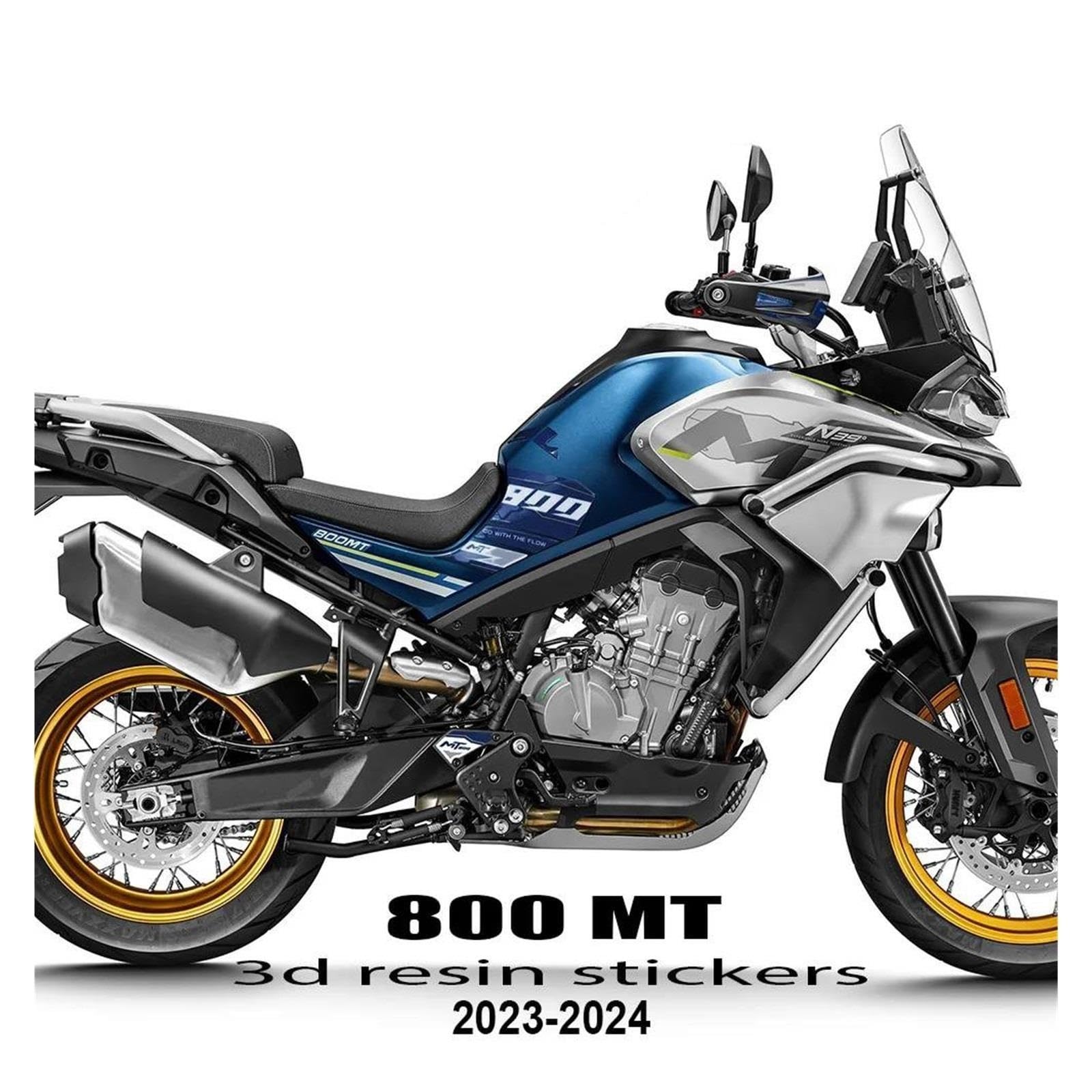 Protezione per serbatoio moto | Per 800MT Kit adesivi epossidici gel 3D da 800 mt