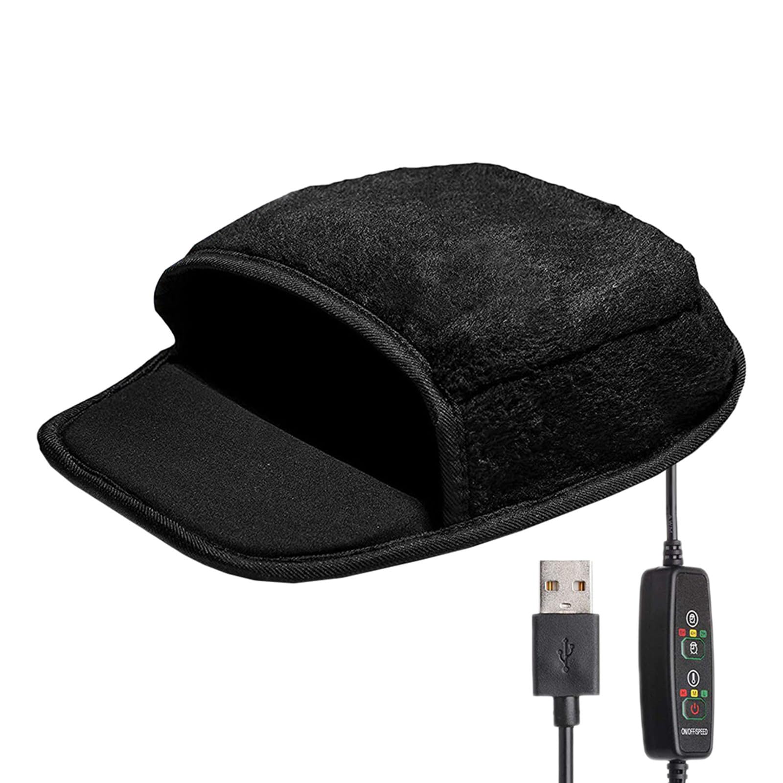 Alfombrilla de teclado calefactable de felpa para calentar tu escritorio de oficina este invierno 8
