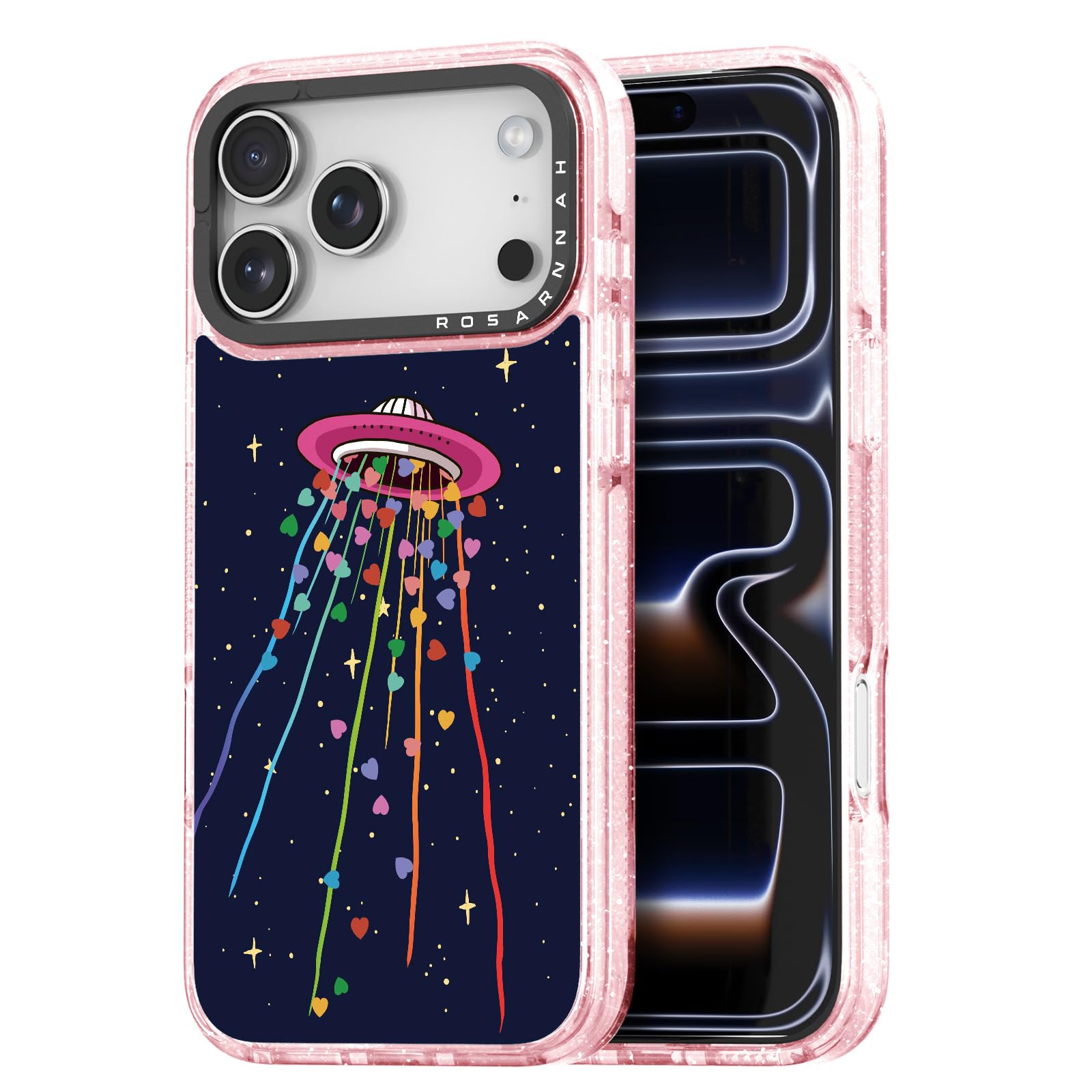 Coque iPhone Pro antichoc 2m Rosarnnah durable rose - 8