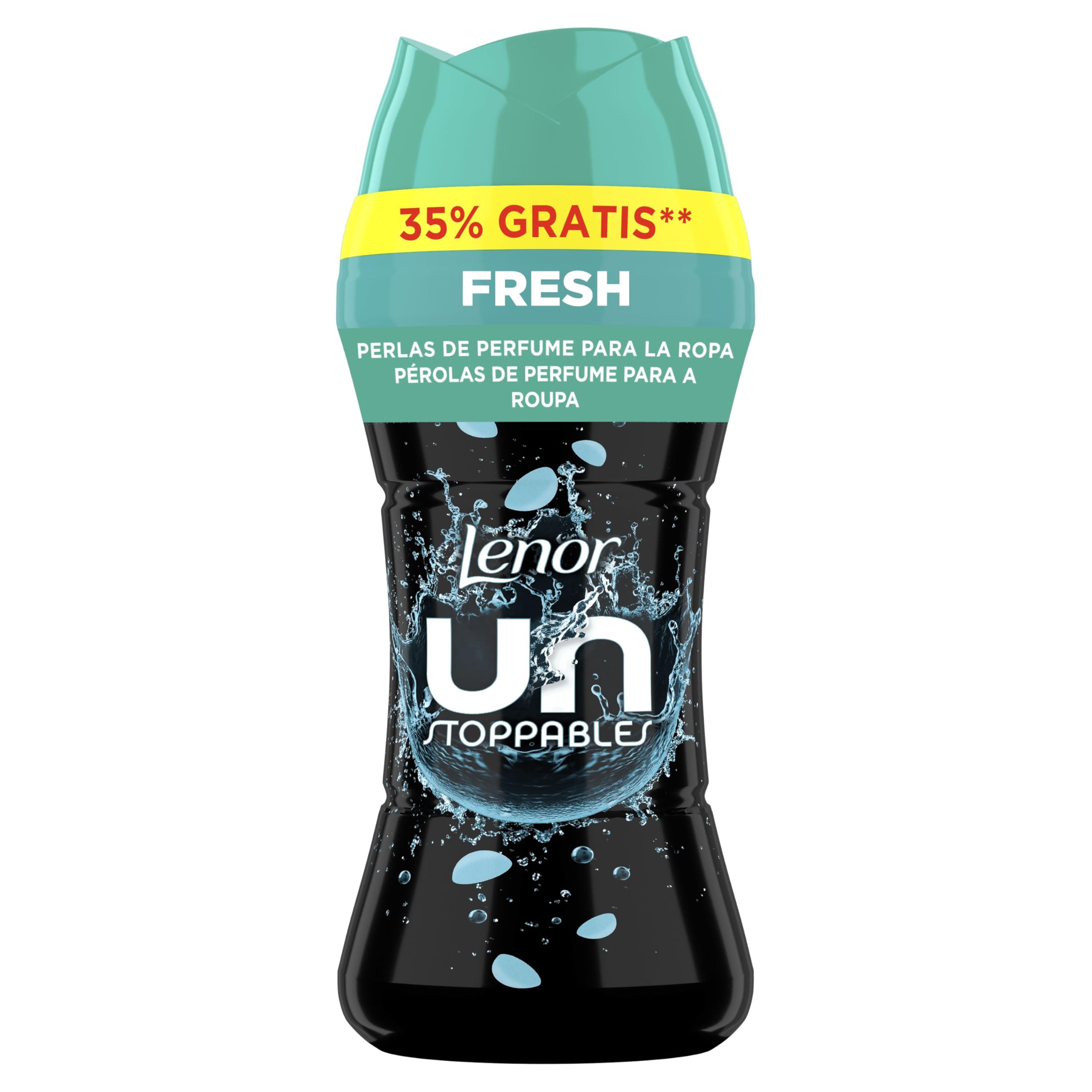 Lenor UNstoppables Perlas de Perfume para la Ropa, 133 Lavados (6 x 270g), Suavizante con Fragancia Fresca, Potenciador de Frescor