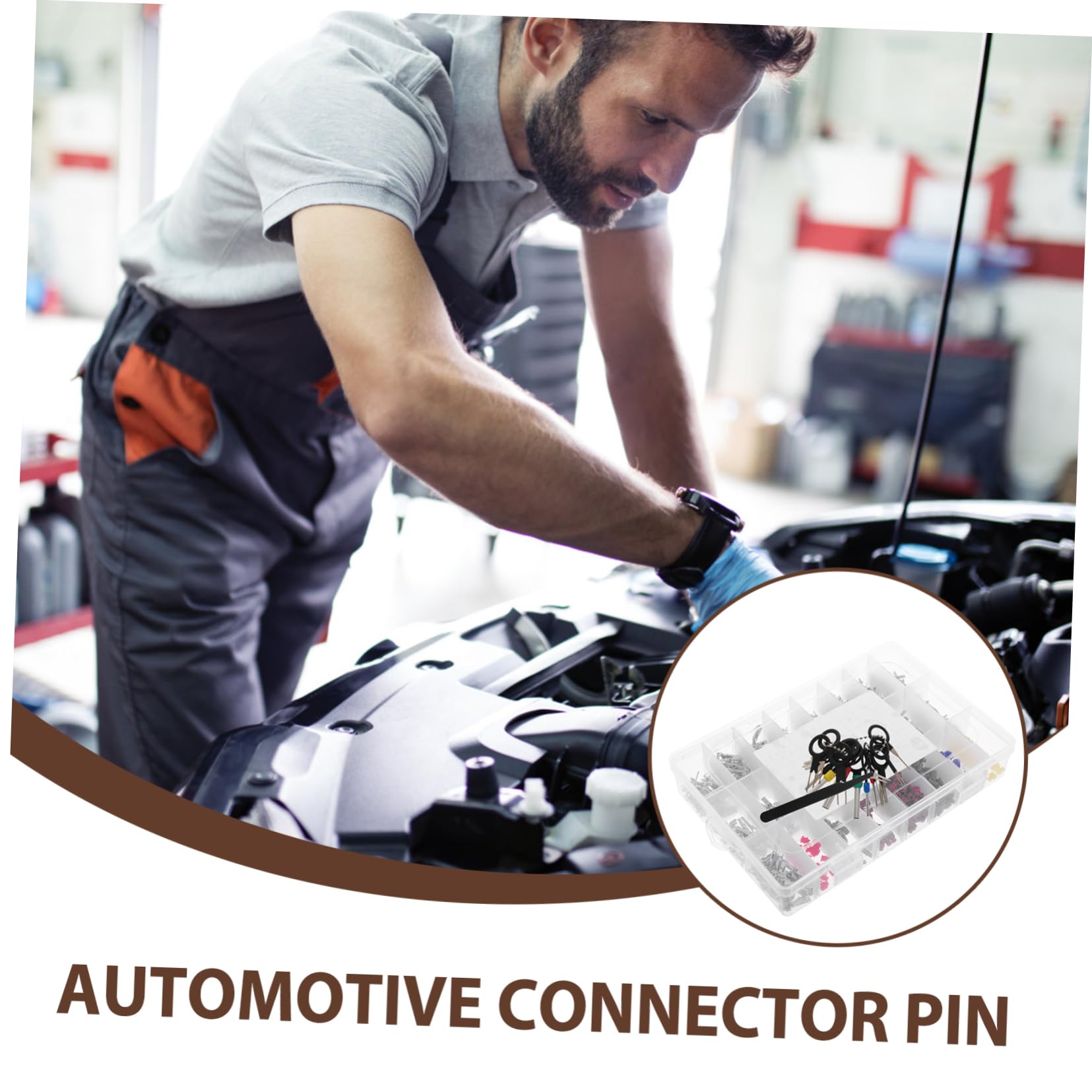 POPETPOP Ensemble de 700 Pièces de Connecteurs Automobiles à Sertir en Alliage et Plastique, Kit D'outils pour Terminal Connexion Facile pour Réparations et Modifications de Voiture