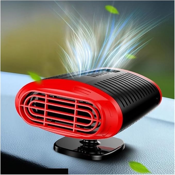 Calefactor Eléctrico Portátil para Auto 12V con Ventilador y Modo Frío miniatura 4