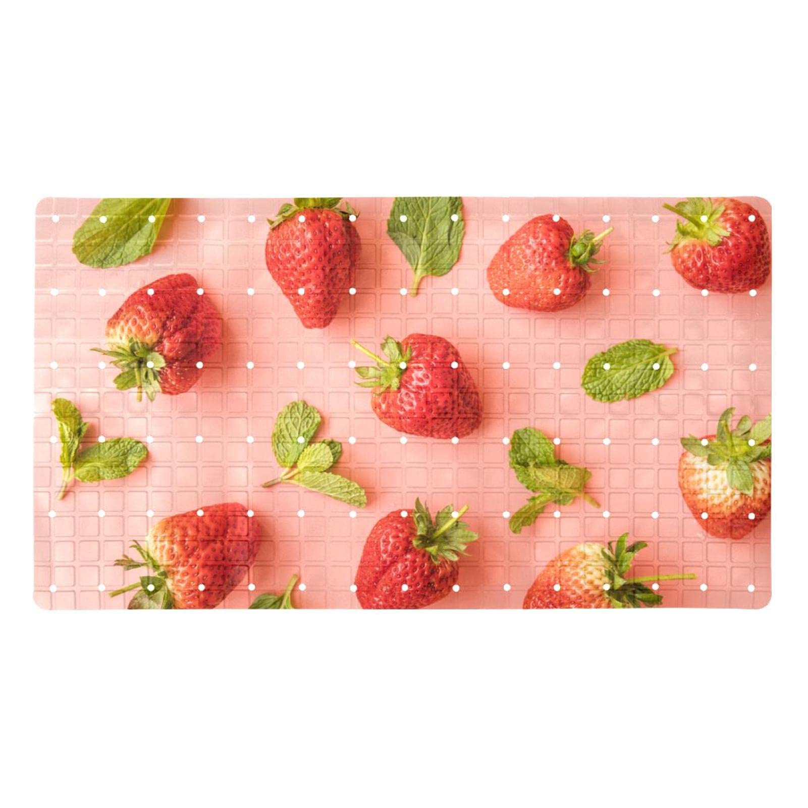 Tapis de bain antidérapant à ventouses et drainage optimal