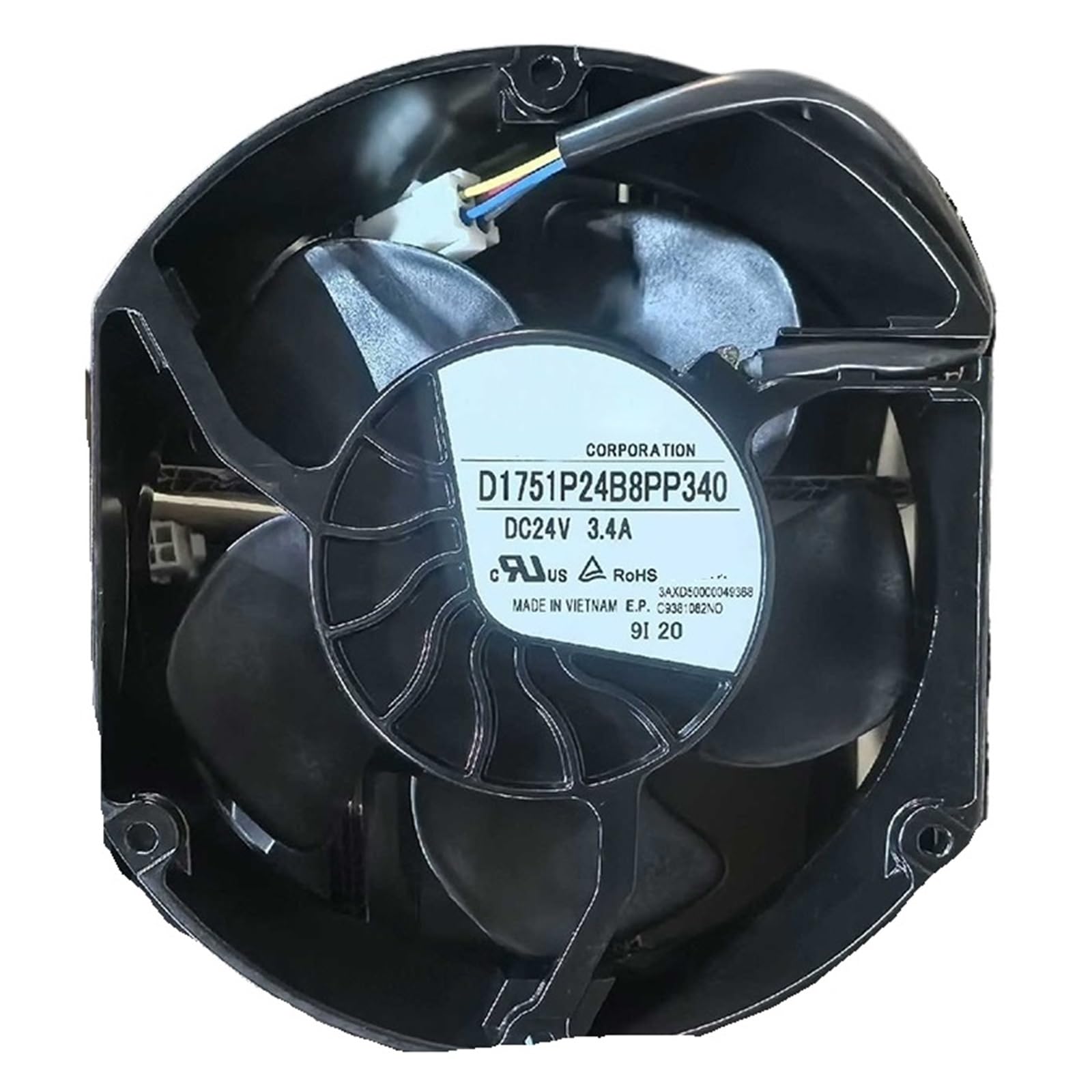 CXDFRSER Fan D1751P24B8PP340 24V 3.4A