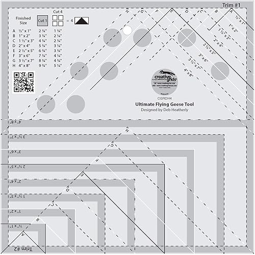 Creative Grids Ultimate Flying Geese Tool - CGRDH4